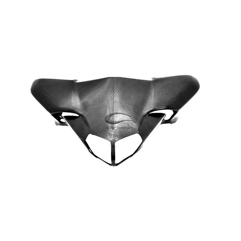 Coque arrière carbone monoplace route OEM