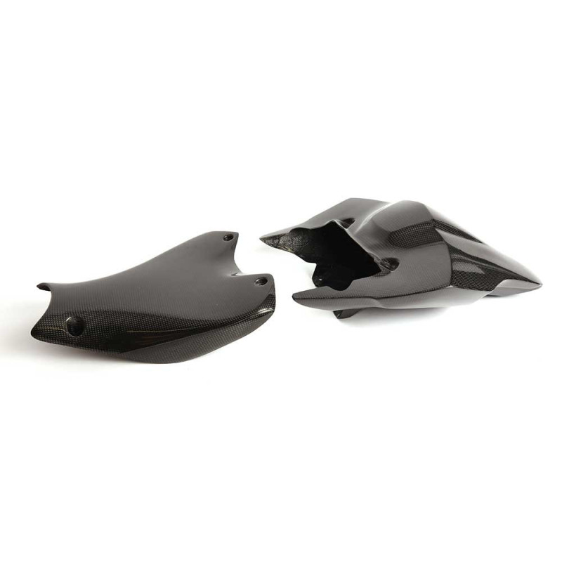 coque arrière racing Carbone (2 pcs)