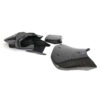 coque arrière racing carbone (3 pcs)