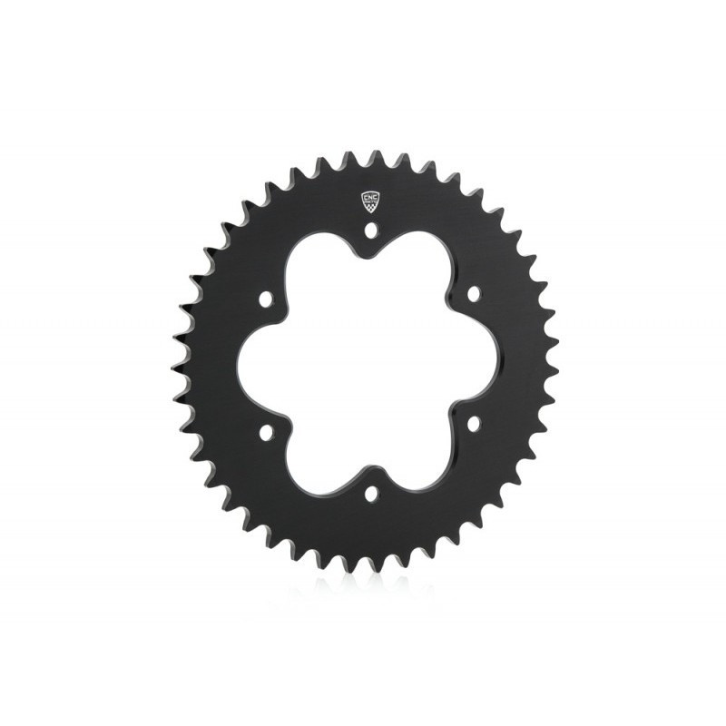 COURONNE ALU 39 DENTS 525 6 TROUS