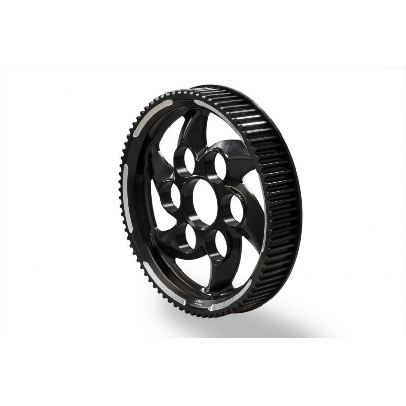 COURONNE COURROIE ARRIERE NOIR ALU CNC RACING DUCATI X DIAVEL COURONNE COURROIE ARRIERE NOIR ALU CNC RACING DUCATI X DIAVEL