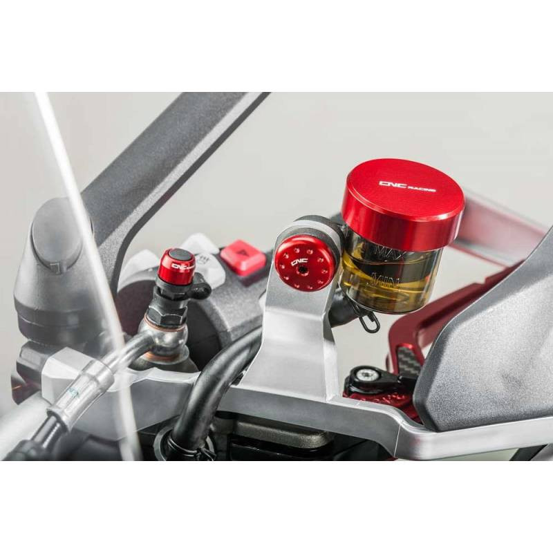 COUVERCLE CNC RACINGPOUR Bocaux frein - embrayage ARRIERE ORIGINE 34X4