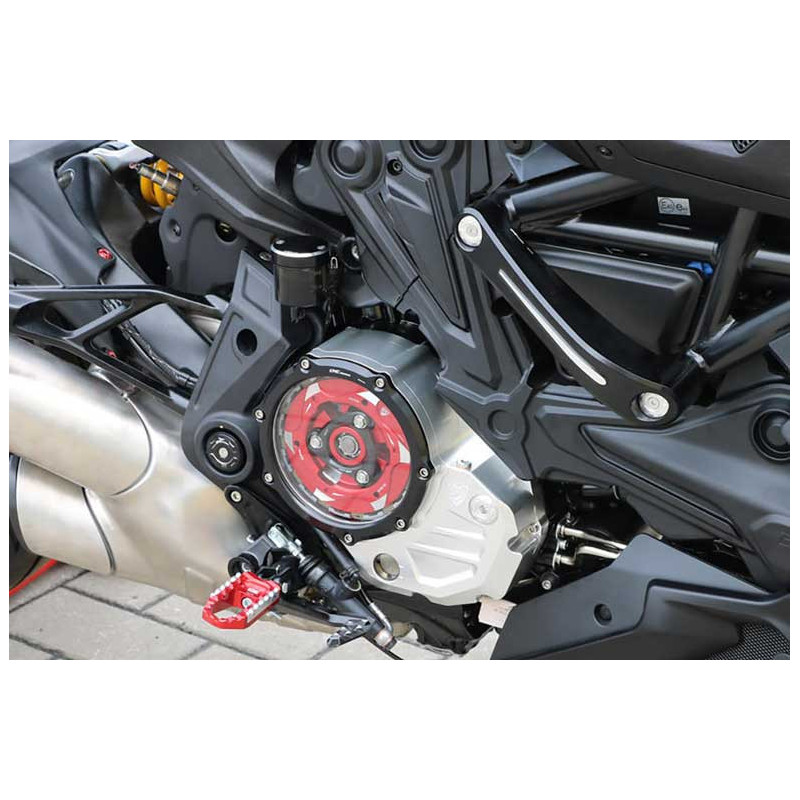 Couvercle transparent pour embrayages à huile Ducati