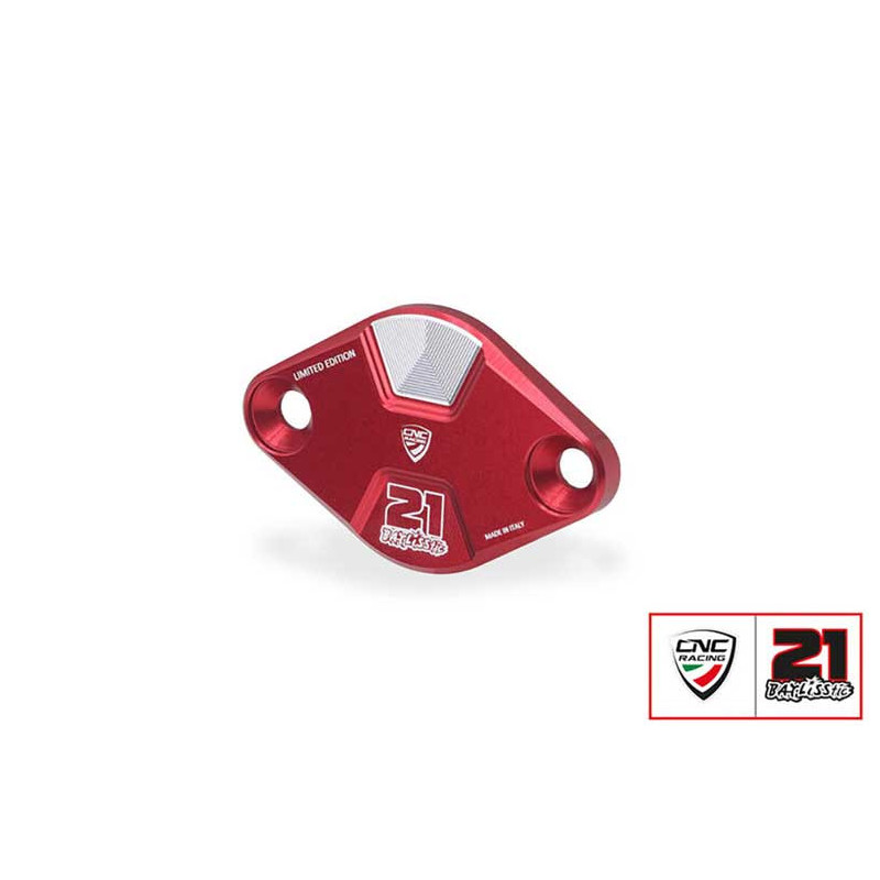COUVRE INSPECTION PHASE DUCATI V4 CNC RACING TROY BAYLISS