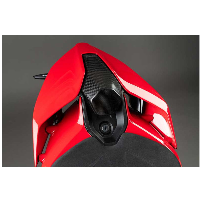 COUVRE SELLE PASSAGER CARBONE MAT LIGHTECH  DUCATI