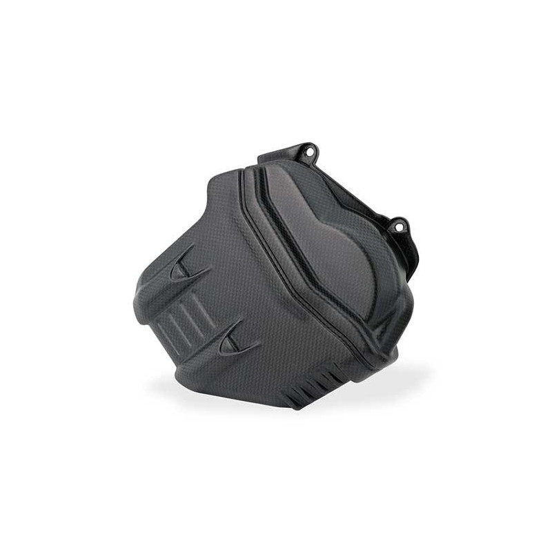 COUVRE TETE DE CYLINDRE GAUCHE CARBONE MAT CNC RACING Ducati Panigale V4 / Stree COUVRE TETE DE CYLINDRE GAUCHE CARBONE MAT CNC RACING Ducati Panigale V4 / Stree