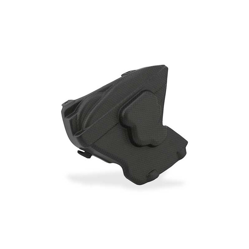 COUVRE TETE DE CYLINDRE POSTERIEUR DROIT CARBONE MAT CNC RACING