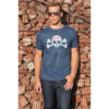 CROSS BONES OILY RAG TEE SHIRT