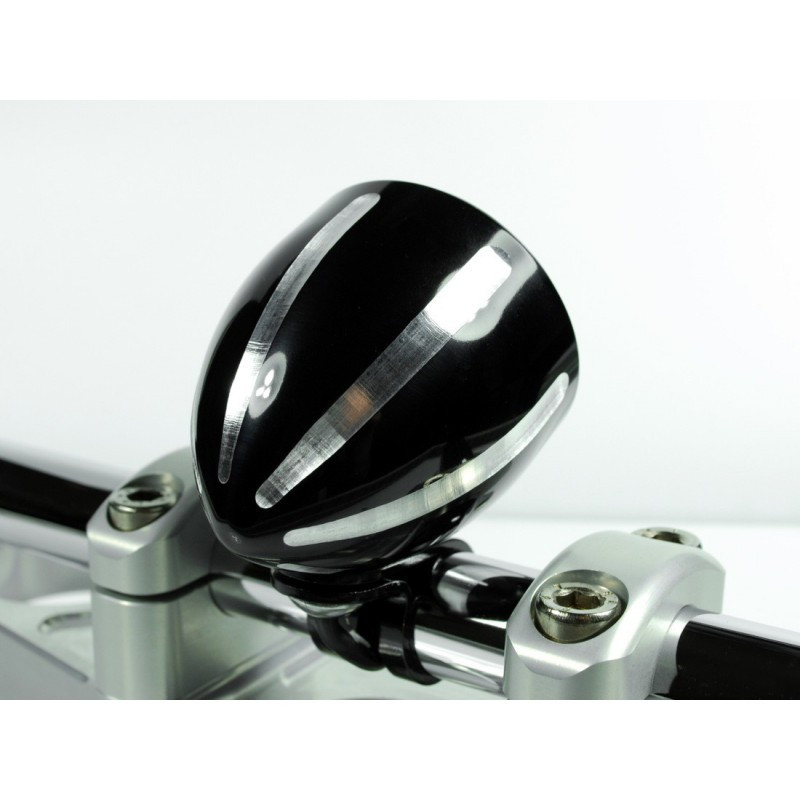 CUVELAGE GROOVE CUP DIA 22 MM NOIR/POLI