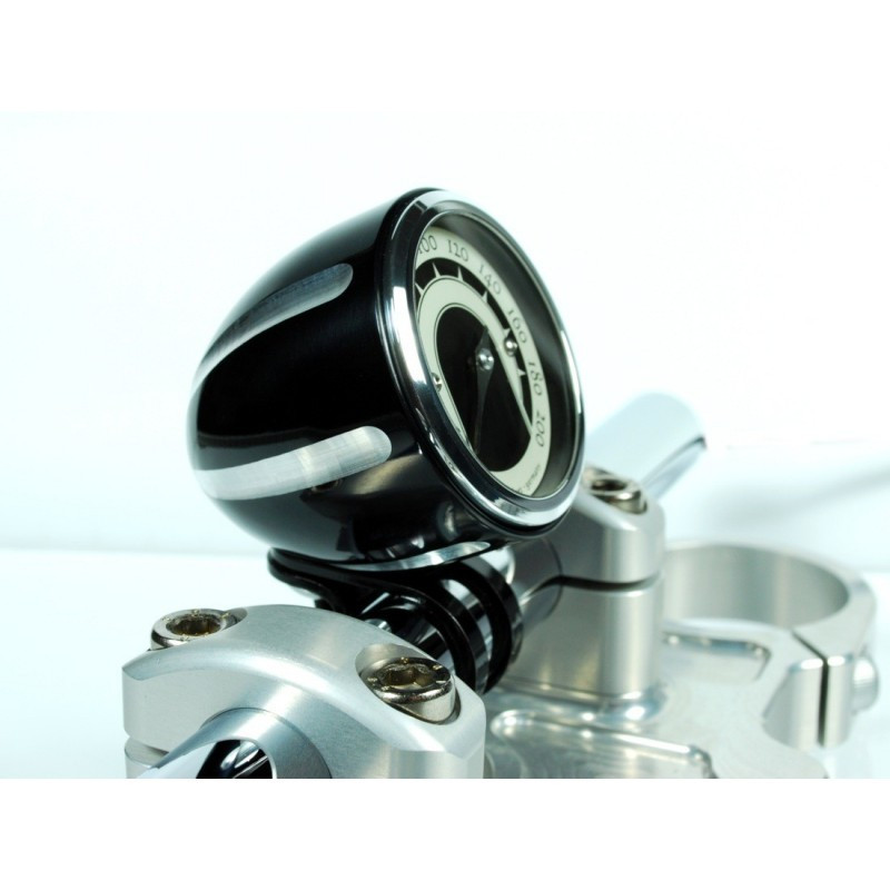 CUVELAGE GROOVE CUP DIA 22 MM NOIR/POLI
