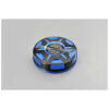 DAYTONA COUVERCLE DE MAITRE CYLINDRE "TKM" BLEU 59MM