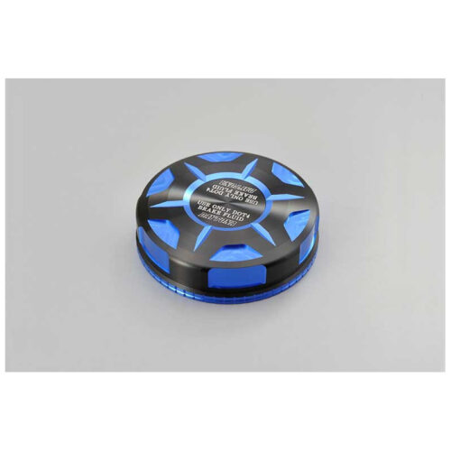 DAYTONA COUVERCLE DE MAITRE CYLINDRE "TKM" BLEU 59MM