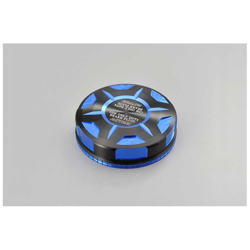 DAYTONA COUVERCLE DE MAITRE CYLINDRE "TKM" BLEU 59MM