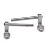 Demi guidons surélevés + 40 mm pour fourche diametre 46