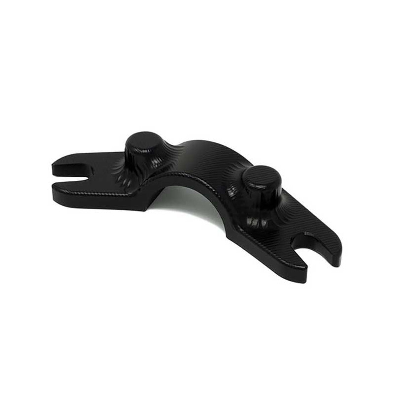 DEMI-LUNE COMMODO DROIT  2 BOUTONS JET PRIME