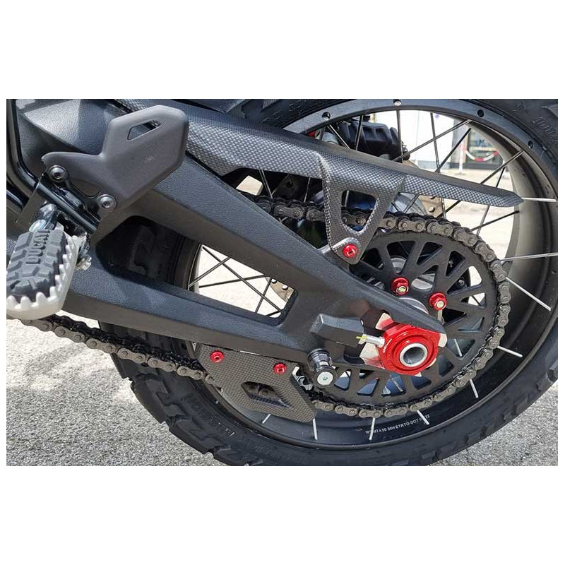 DENT DE REQUIN CARBONE MAT CNC RACING Ducati DesertX