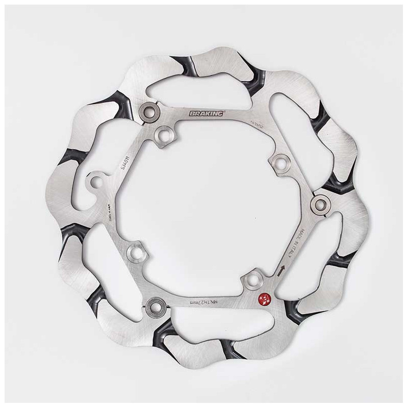 DISQUE DE FREIN AVANT COMPETITION S3 BATFLY BRAKING