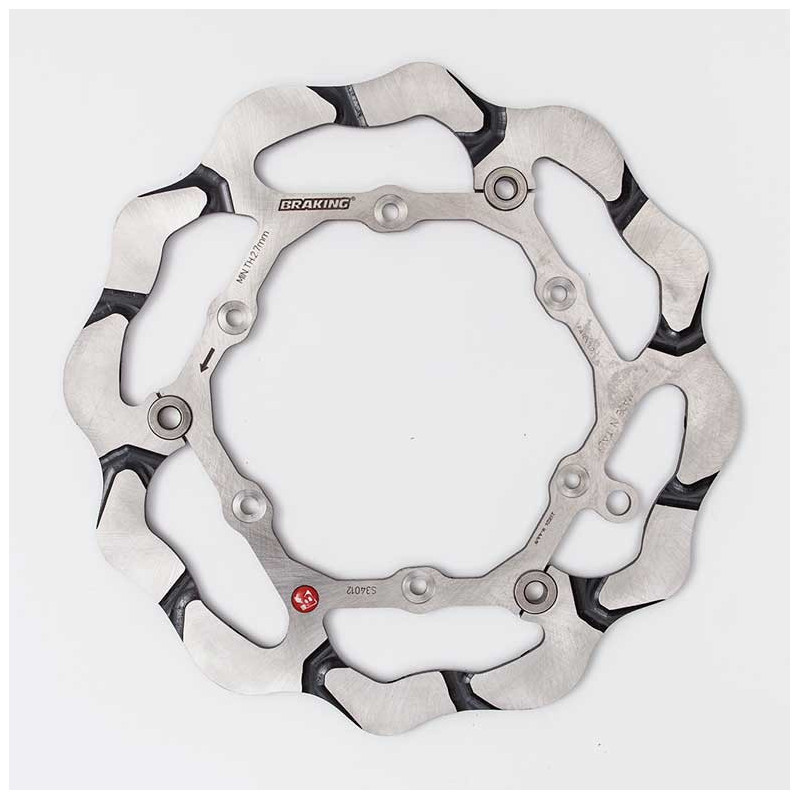 DISQUE DE FREIN AVANT COMPETITION S3 BATFLY BRAKING