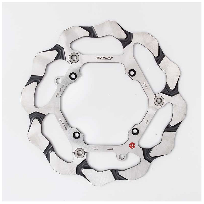 DISQUE DE FREIN AVANT COMPETITION S3 BATFLY BRAKING