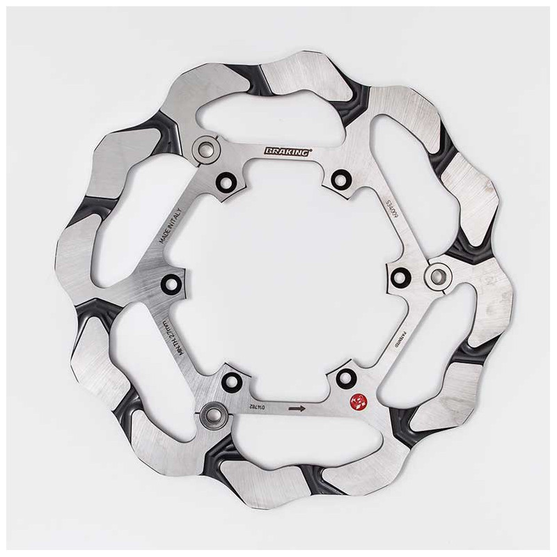DISQUE DE FREIN AVANT COMPETITION S3 BATFLY BRAKING