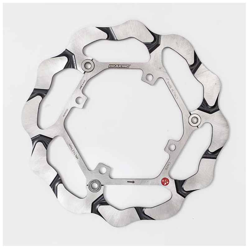 DISQUE DE FREIN AVANT COMPETITION S3 BATFLY BRAKING