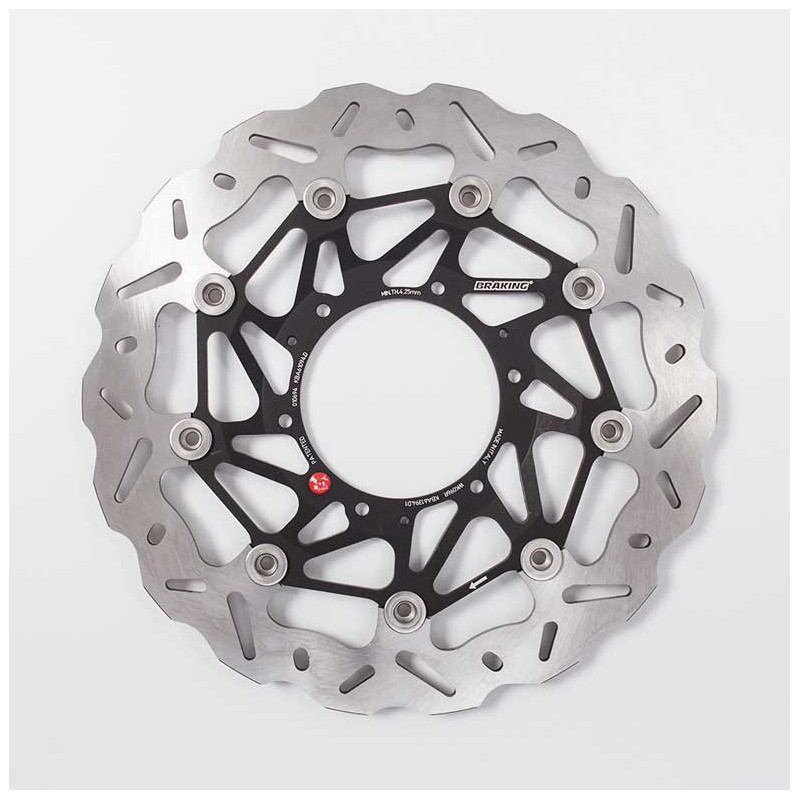 DISQUE DE FREIN AVANT ROUTE/PISTE BRAKING SK2 Ø296 DISQUE DE FREIN AVANT ROUTE/PISTE BRAKING SK2 Ø296