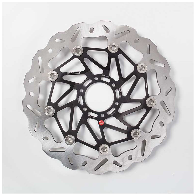 DISQUE DE FREIN AVANT ROUTE/PISTE BRAKING SK2 Ø296