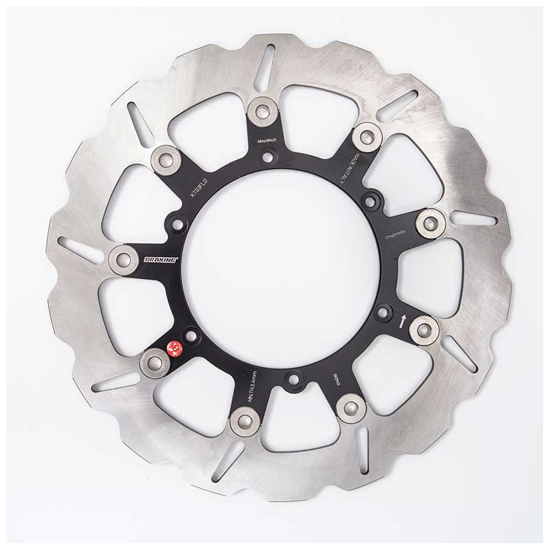 DISQUE DE FREIN AVANT ROUTE W-FLO BRAKING Ø300 DISQUE DE FREIN AVANT ROUTE W-FLO BRAKING Ø300