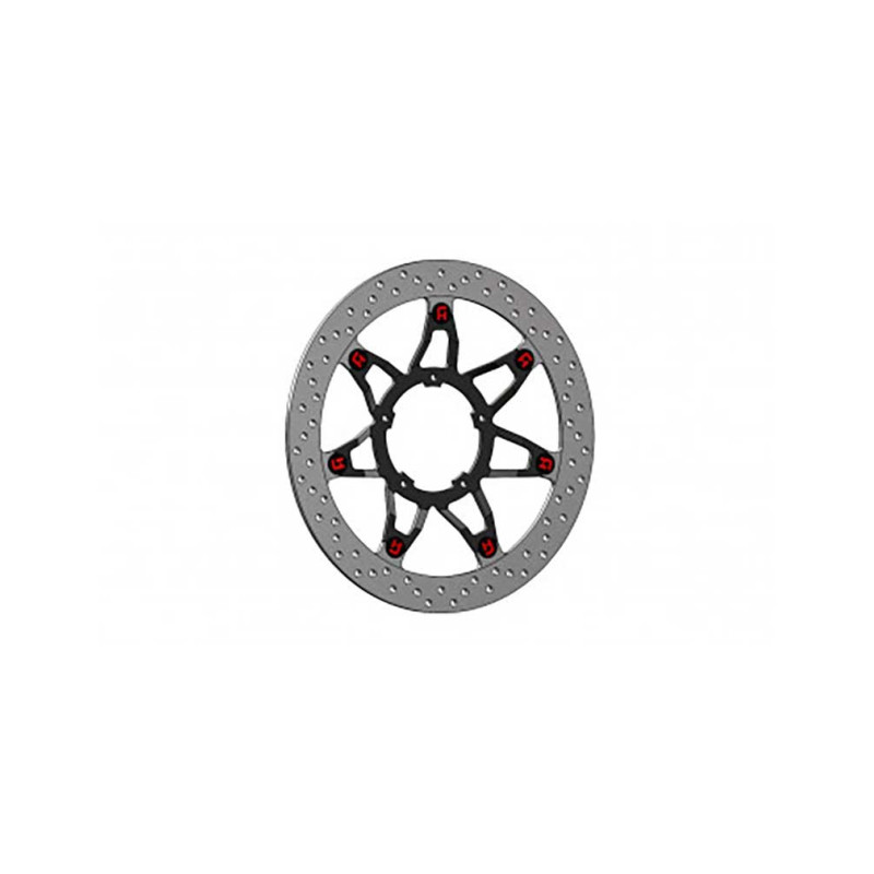 DISQUE DE FREIN FLOTTANT ACCOSSATO HONDA 330MM DISQUE DE FREIN FLOTTANT ACCOSSATO HONDA 330MM