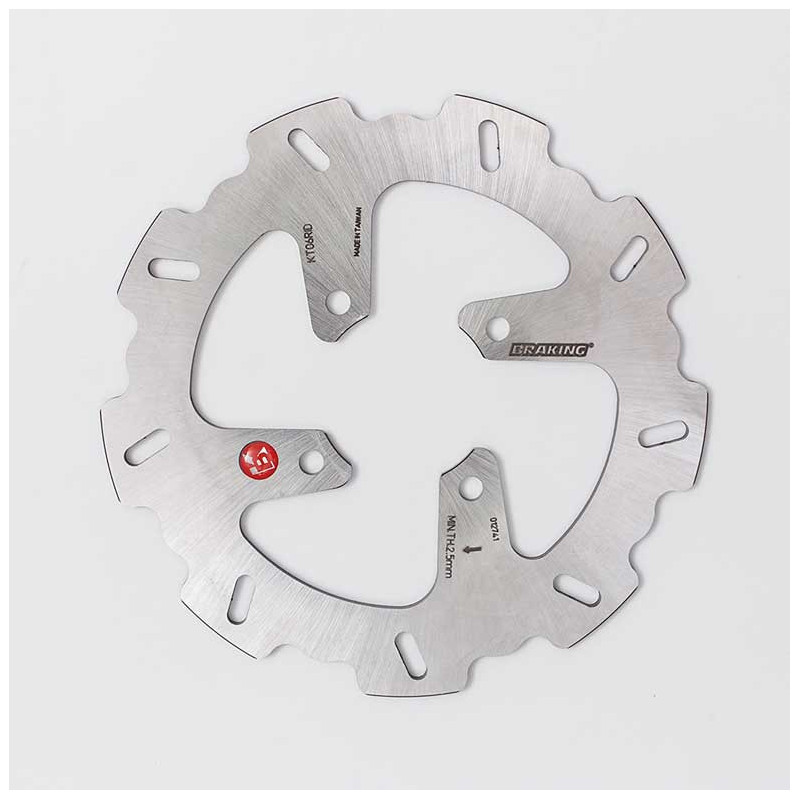 DISQUE DE FREIN WAVE FIX ARRIERE TRAIL/TOURING BRAKING DISQUE DE FREIN WAVE FIX ARRIERE TRAIL/TOURING BRAKING