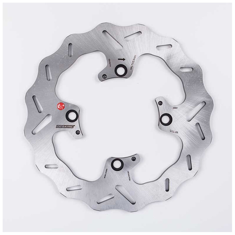 DISQUE DE FREIN WAVE FIX ARRIERE TRAIL/TOURING BRAKING DISQUE DE FREIN WAVE FIX ARRIERE TRAIL/TOURING BRAKING