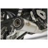 Double échappement bas inox conique Zard
