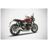Double échappement bas inox modele sp Zard