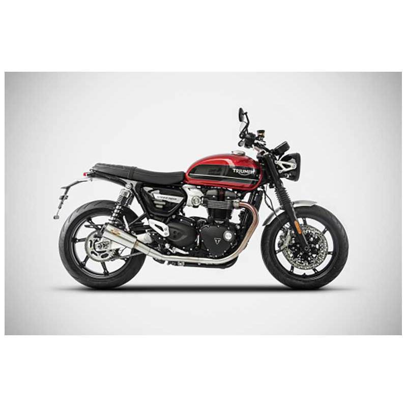 Double échappement bas inox modele sp Zard
