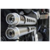 Double échappement bas inox Zard