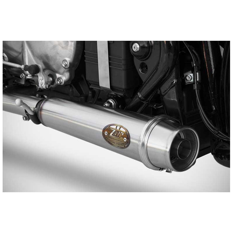 Double échappement bas inox Zard