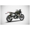 Double échappement haut inox Zard