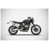 Double échappement haut inox Zard