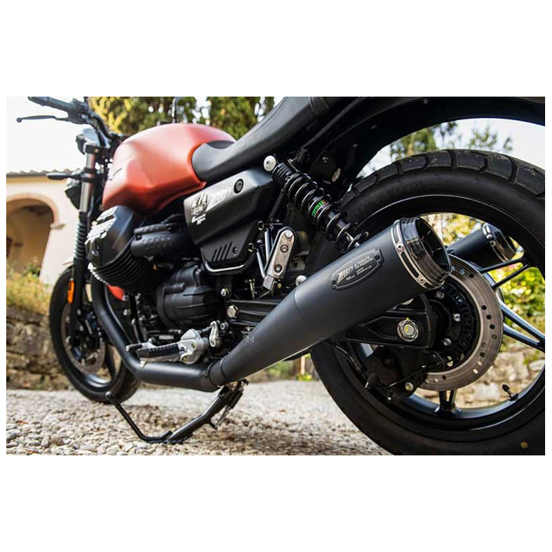 DOUBLE ECHAPPEMENT LIMITED EDITION ZARD INOX EMBOUT CARBONE MOTO GU