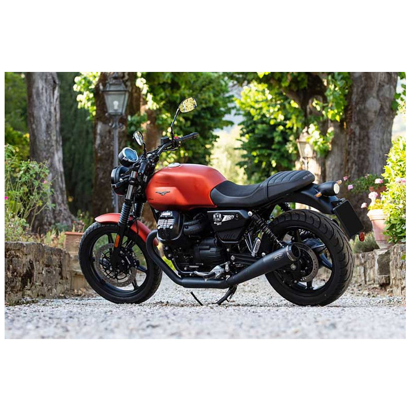 DOUBLE ECHAPPEMENT LIMITED EDITION ZARD INOX EMBOUT CARBONE MOTO GU