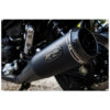 DOUBLE ECHAPPEMENT LIMITED EDITION ZARD INOX EMBOUT CARBONE MOTO GU