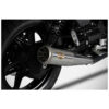 DOUBLE ECHAPPEMENT ZARD INOX NOIR MOTO GUZZI V7 850