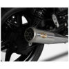 DOUBLE ECHAPPEMENT ZARD INOX NOIR MOTO GUZZI V7 850