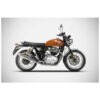 DOUBLE ECHAPPEMENT ZARD INOX POLI CONTINENTAL / INTERCEPTOR