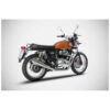 DOUBLE ECHAPPEMENT ZARD INOX POLI CONTINENTAL / INTERCEPTOR