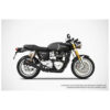 Double échappements coniques version thruxton 1200 Zard