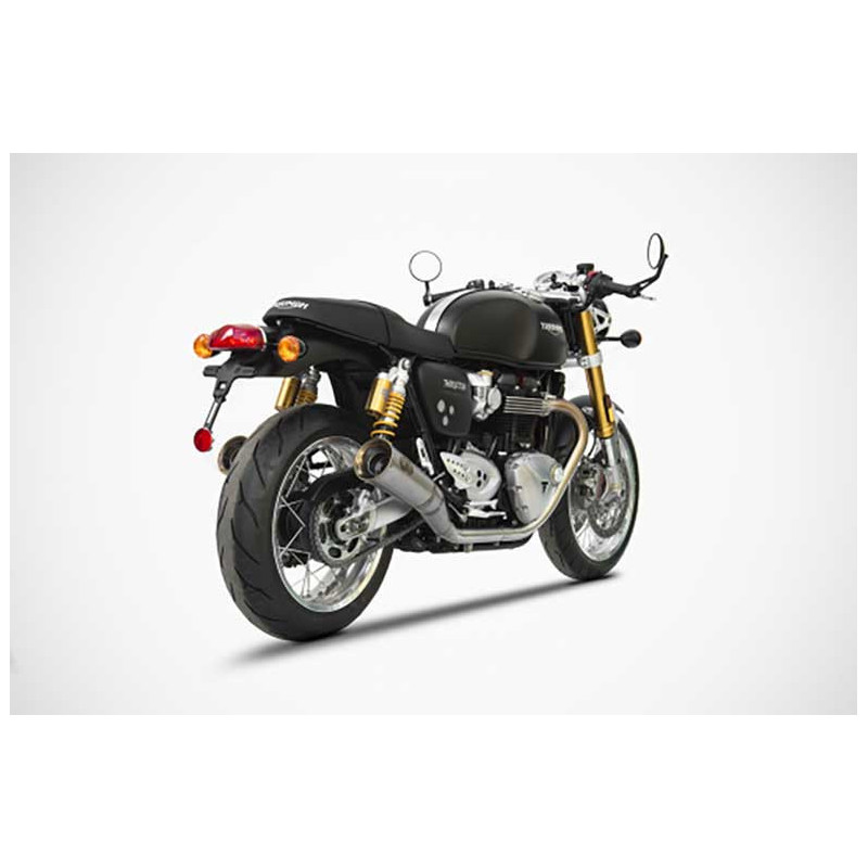Double échappements coniques version thruxton 1200 Zard
