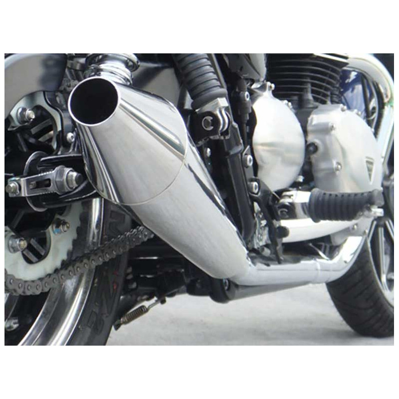Double échappements effet chrome Zard