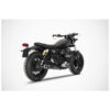 Double échappements slim inox guzzi v9 Zard