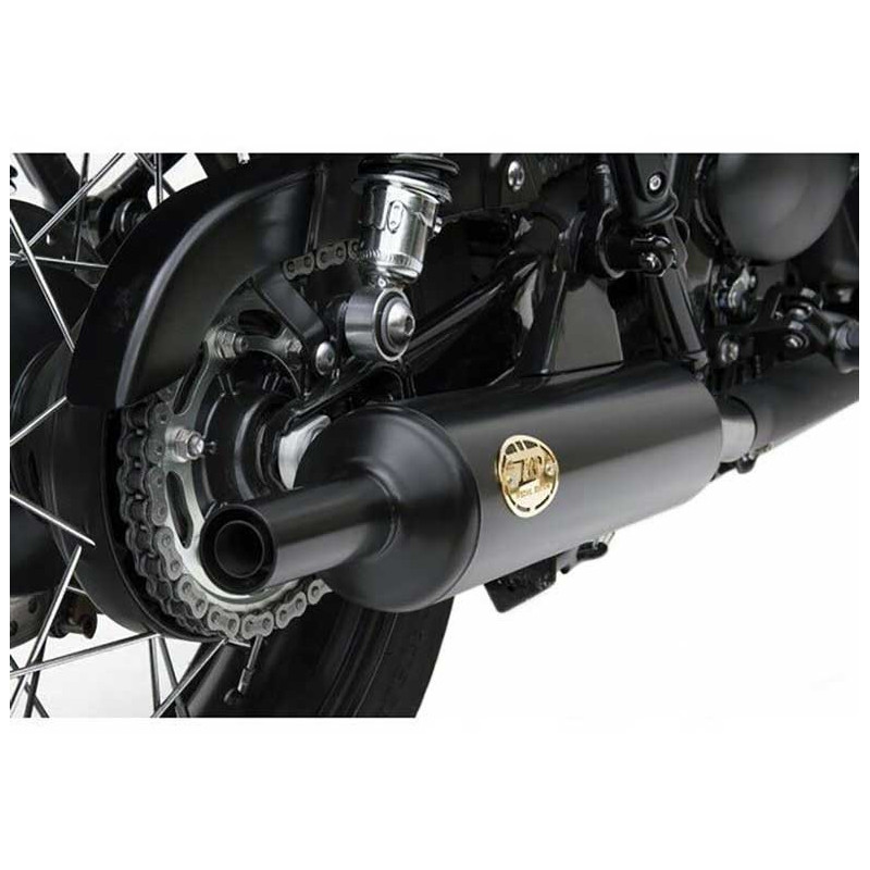 Double échappements vintage position basse version bonneville t120 Zard